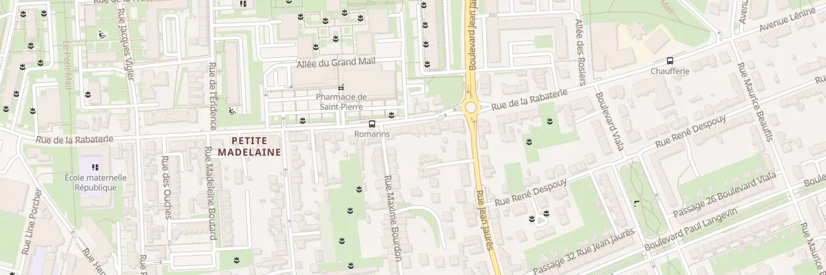 Plan du 57 Rue de la Rabaterie à Saint-Pierre-des-Corps