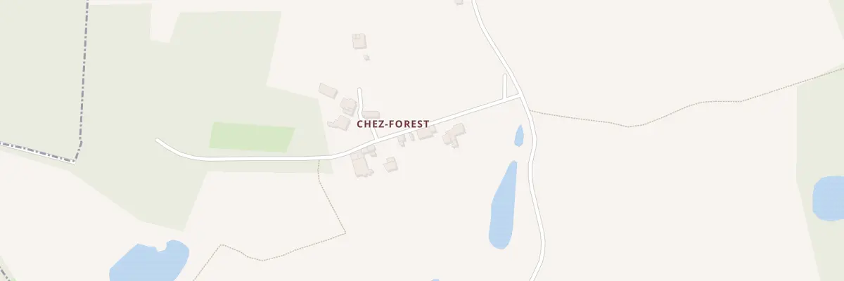Plan du 5088 Chez Forest à Chéronnac