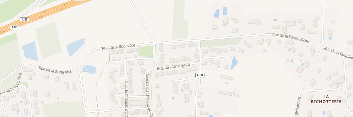 Plan du 6 Rue de l’Améthyste à Veigné