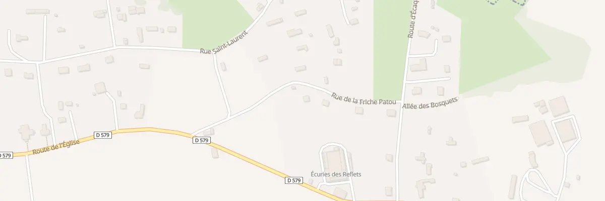 Plan du 2B Rue de la Friche Patou à Thierville
