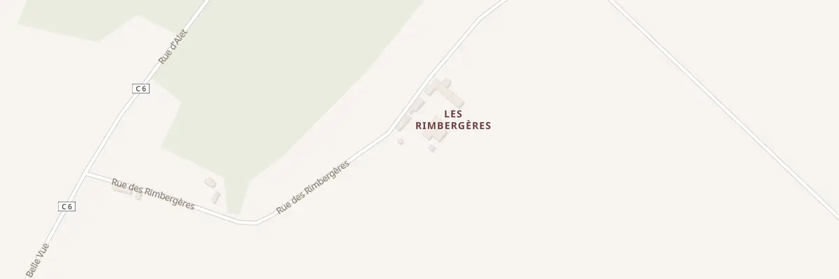 Plan du 1 Les Rimbergeres à Civray-sur-Esves