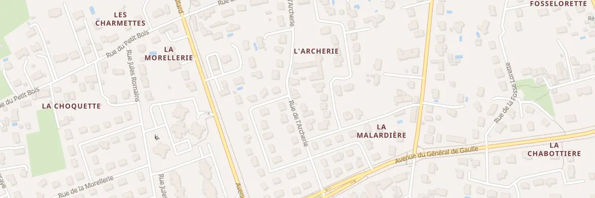 Plan du 26 Rue de l’Archerie à Saint-Avertin