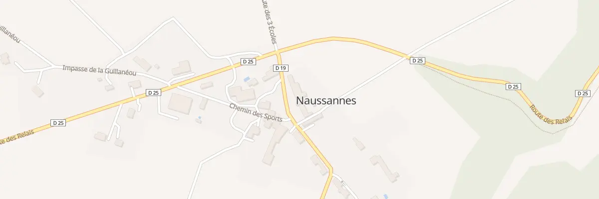 Plan du 12A Le Bourg à Naussannes