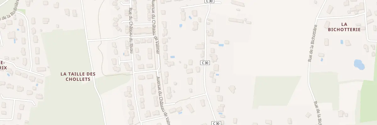 Plan du 36 Rue de la Messandière à Veigné