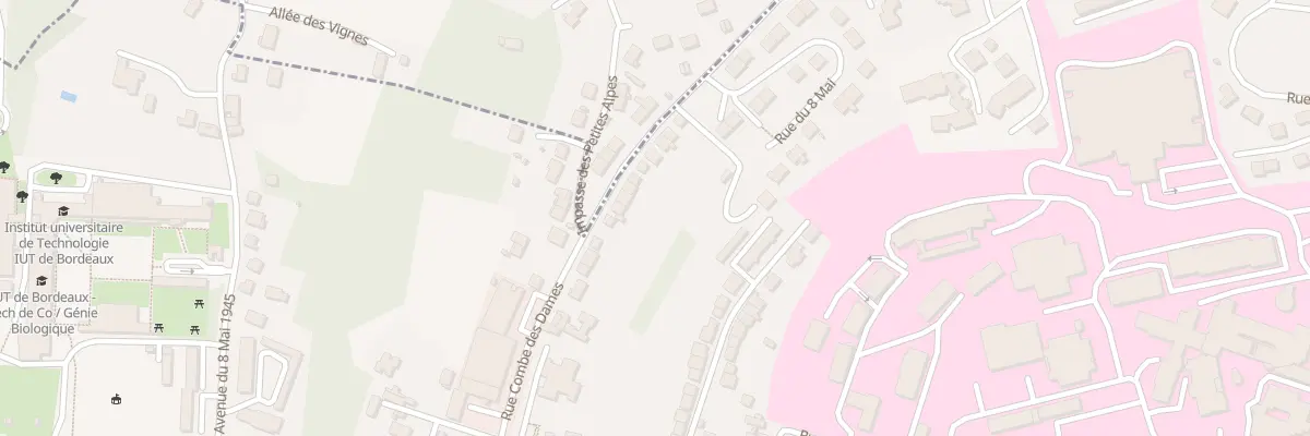 Plan du 178 Rue Combe des Dames à Périgueux