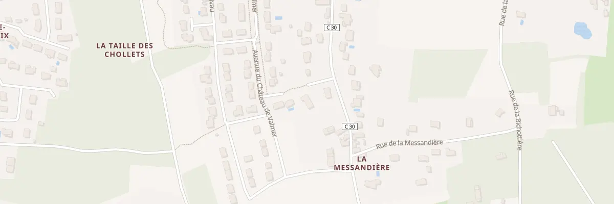 Plan du 28B Rue de la Messandière à Veigné