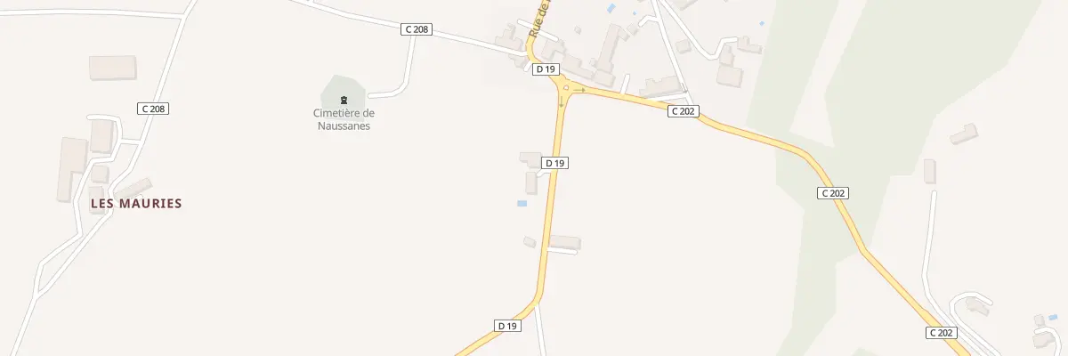 Plan du 36 Les Mauris à Naussannes