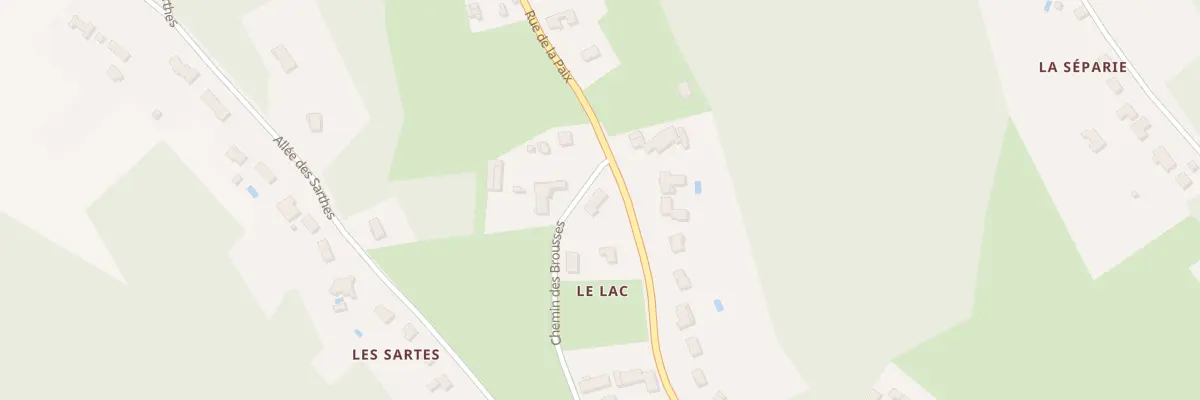 Plan du 1 Che des Brousses à Champcevinel