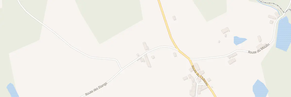 Plan du 1095 Rte des Etangs à Champniers-et-Reilhac