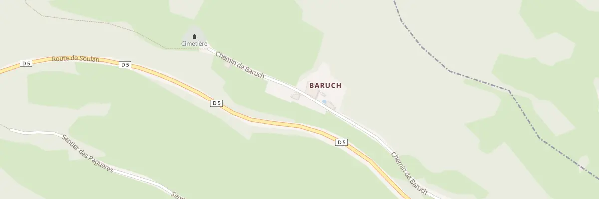 Plan du 1 Baruch à Montgaillard-sur-Save