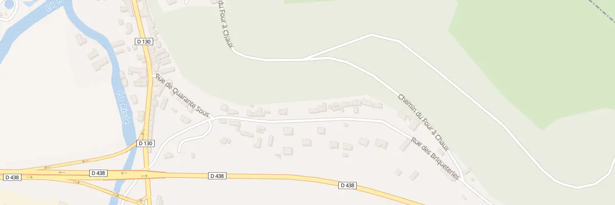 Plan du 11 Rue des Briqueteries à Brionne