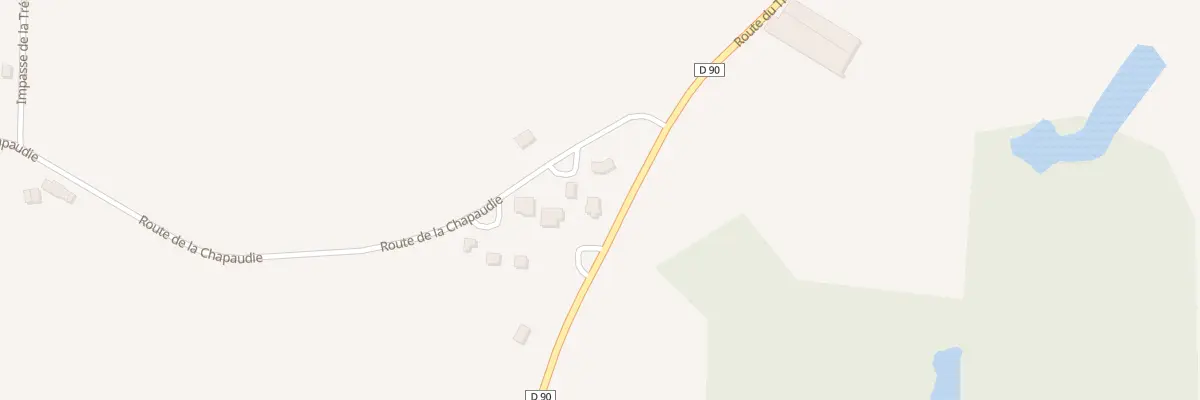 Plan du 1104 Rte du Trieux à Champniers-et-Reilhac
