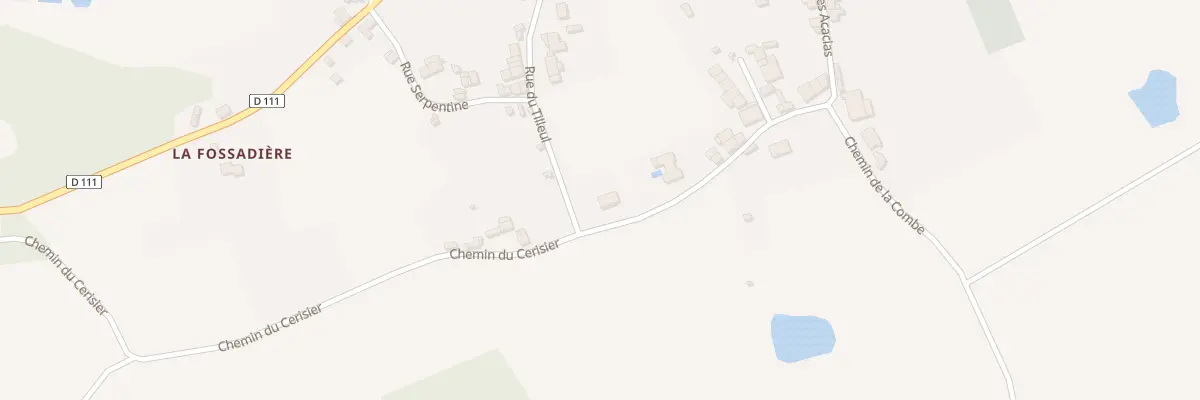Plan du 16 Rue de la Garenne à Nérignac