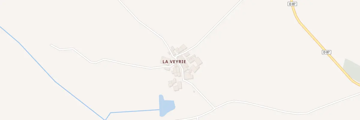 Plan du 5147 La Very à Videix