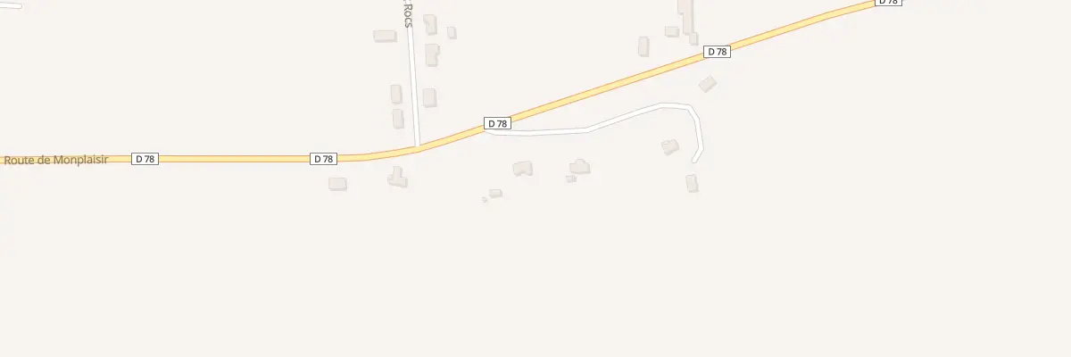 Plan du 165 Croix de Peage à Condat-sur-Trincou