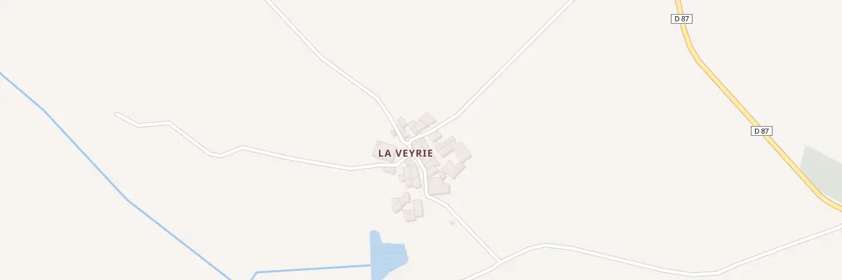 Plan du 5003 La Very à Videix