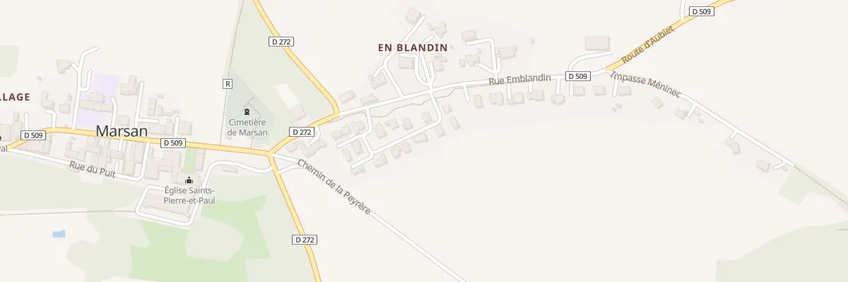 Plan du 63 Rue Meninec à Marsan