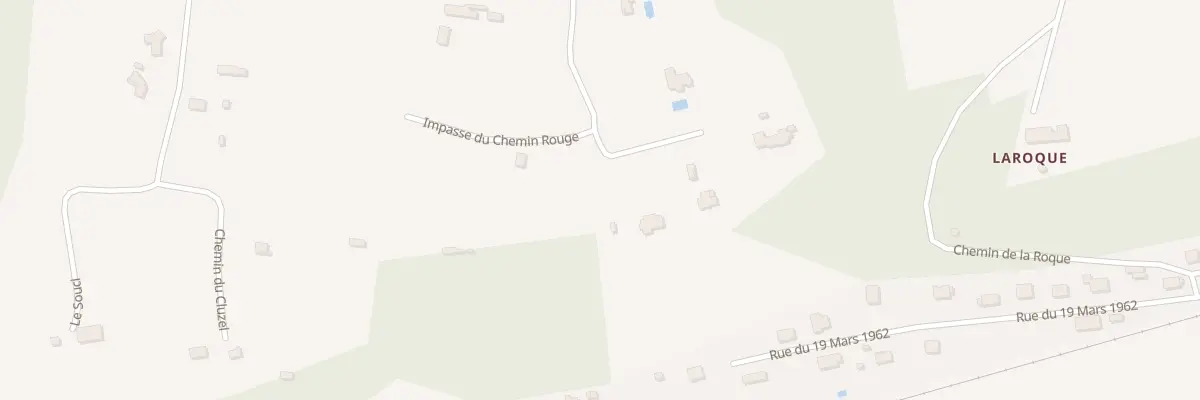 Plan du 411A Che Rouge à Lalinde