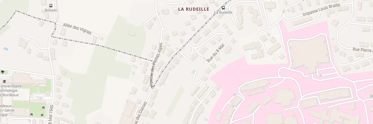Plan du 190 Rue Combe des Dames à Périgueux