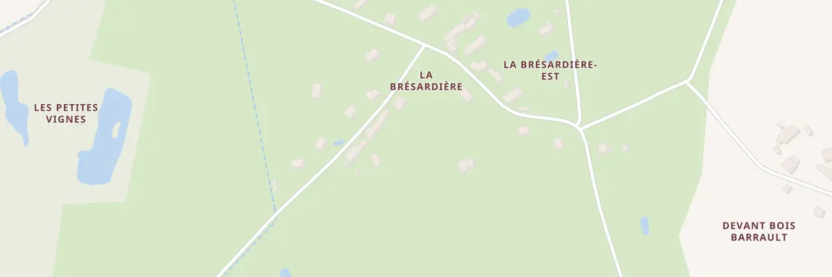 Plan du 50 La Bresardiere à Saint-Branchs