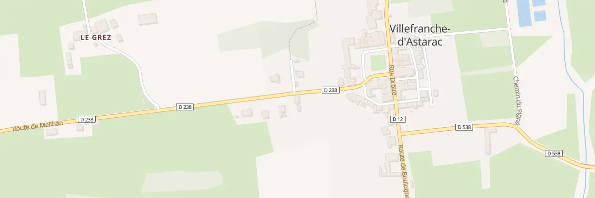 Plan du 5039 Le Village à Villefranche-d’Astarac