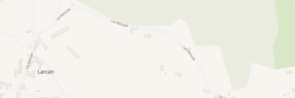 Plan du 66 Las Baroues à Larcan