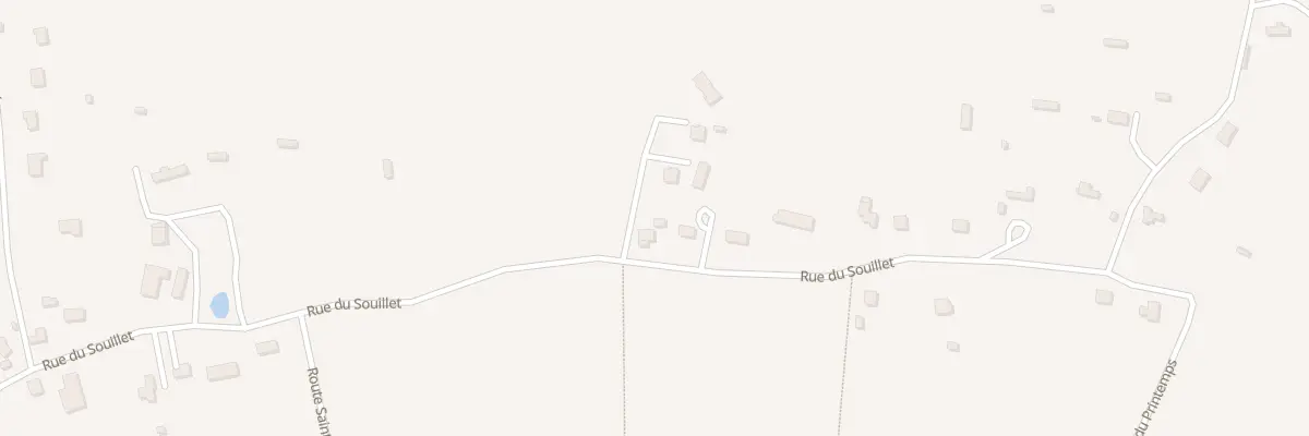 Plan du 560 Rue du Souillet à Écaquelon