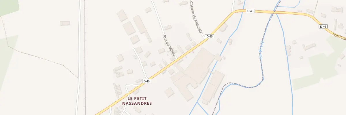Plan du 1 Rue du Milieu à Serquigny