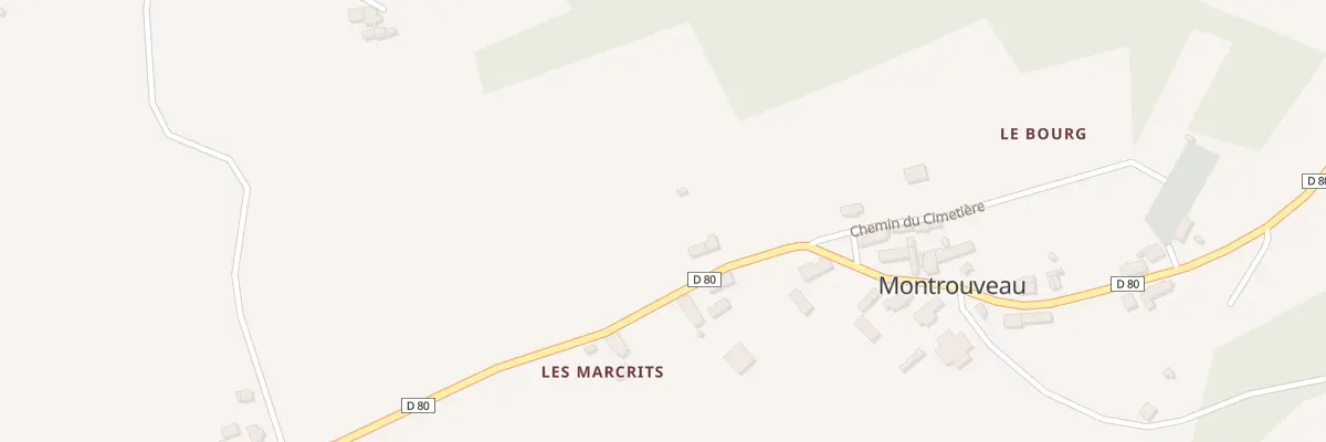 Plan du 102 Les Pieces des Marcrits à Montrouveau