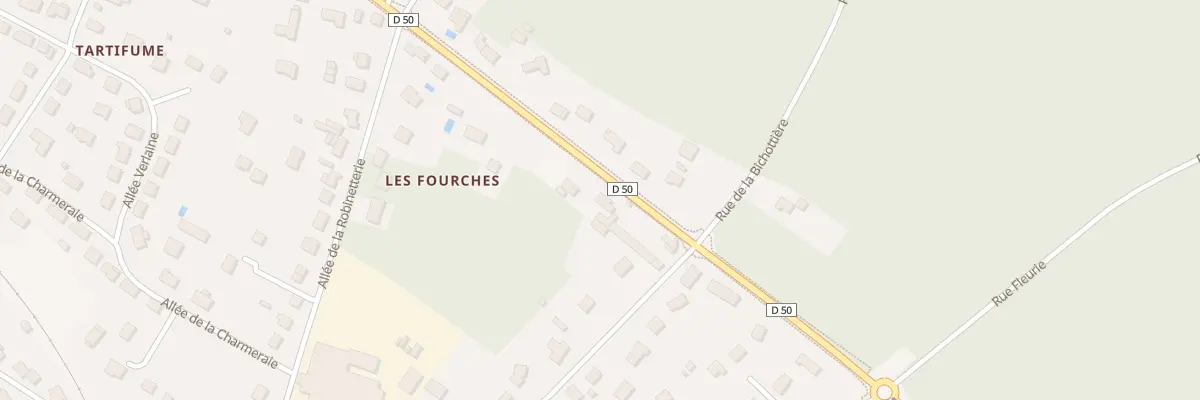 Plan du 57 Av de Couzières à Veigné