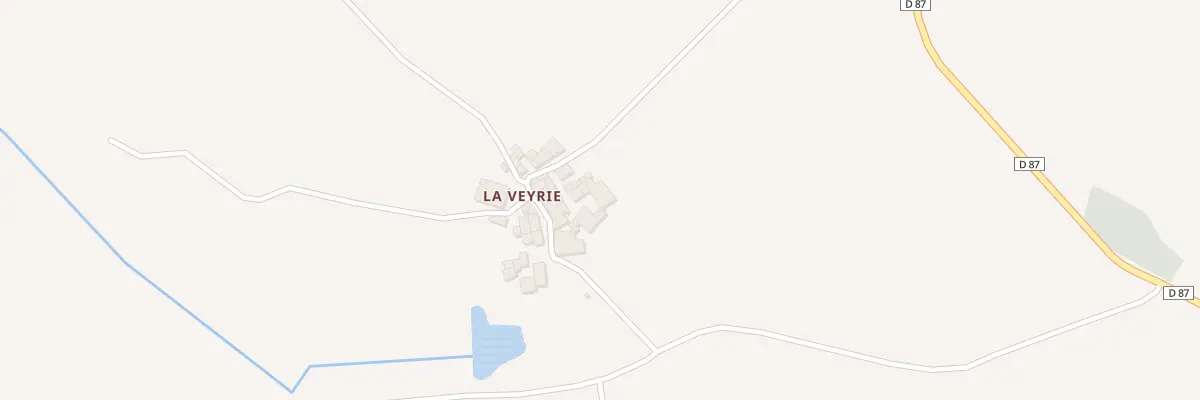 Plan du 5151 La Very à Videix