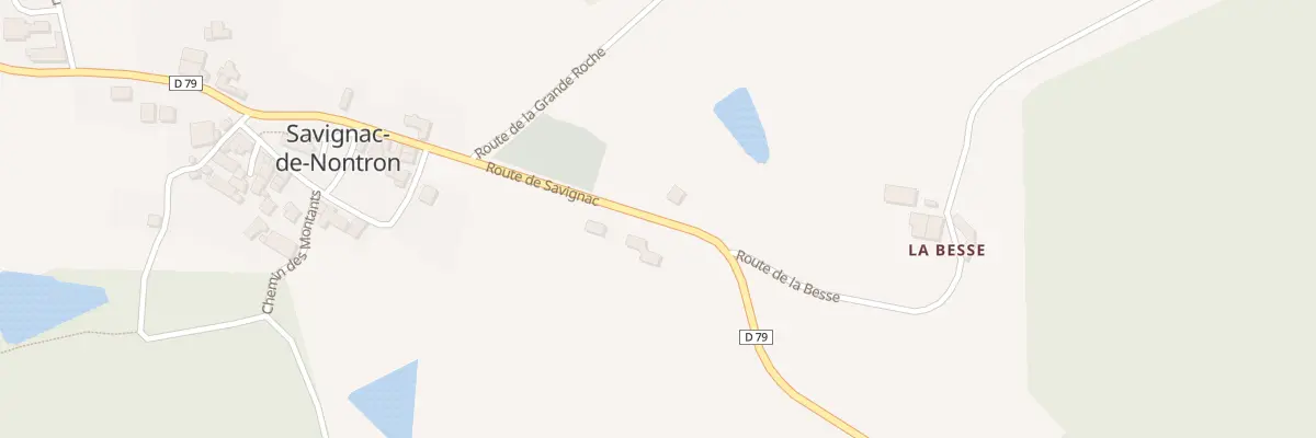 Plan du 5001 Le Bourg Sud à Savignac-de-Nontron