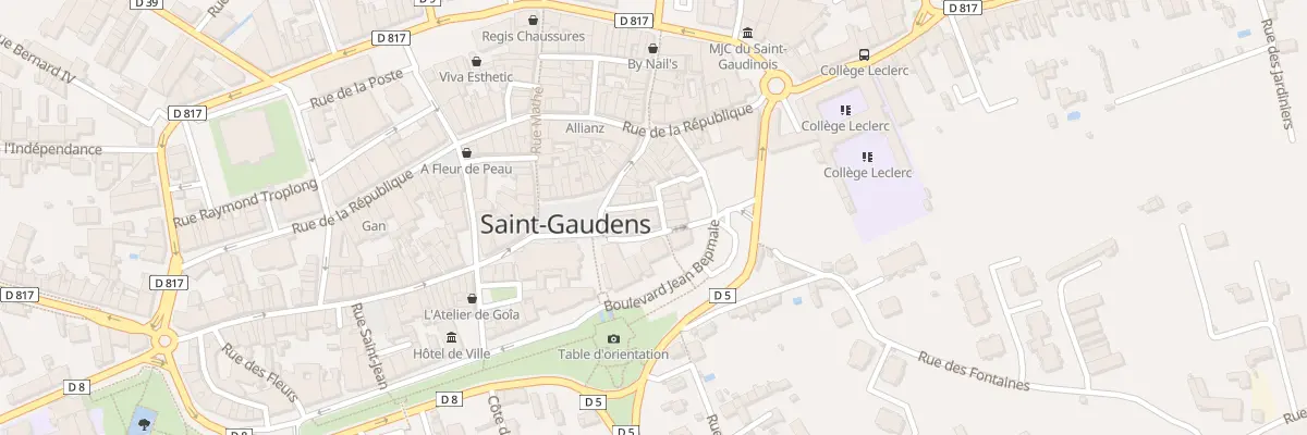 Plan du 3 Rue du Caro à Saint-Gaudens