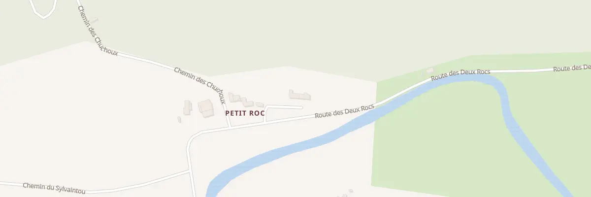 Plan du 100 Petit Roc à Condat-sur-Trincou