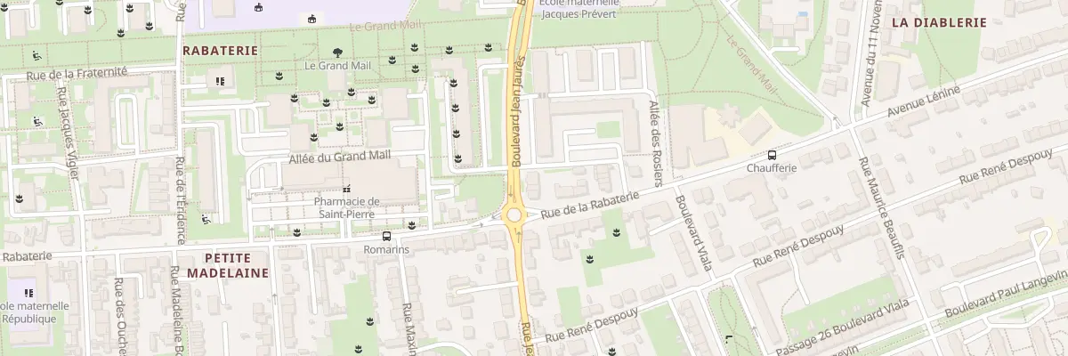 Plan du 46 Bd Jean Jaurès à Saint-Pierre-des-Corps