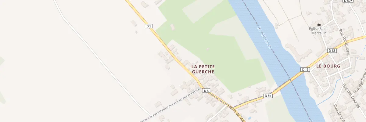 Plan du 9 La Petite Guerche à Leugny