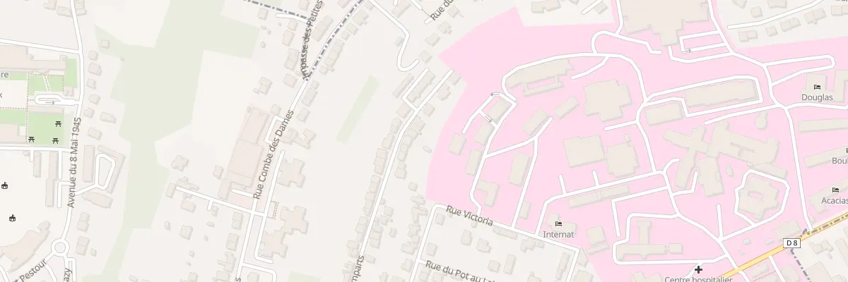 Plan du 114 Rue des Remparts à Périgueux