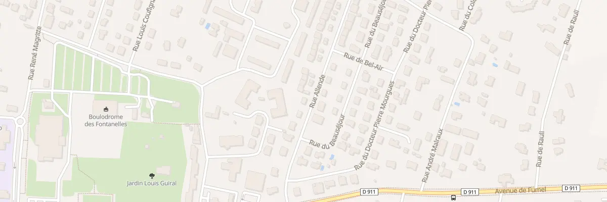 Plan du 17 Rue Allende à Villeneuve-sur-Lot