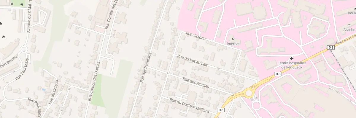 Plan du 48 Av Jeanne d’Arc à Périgueux