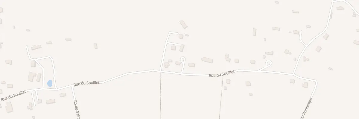 Plan du 514 Rue du Souillet à Écaquelon