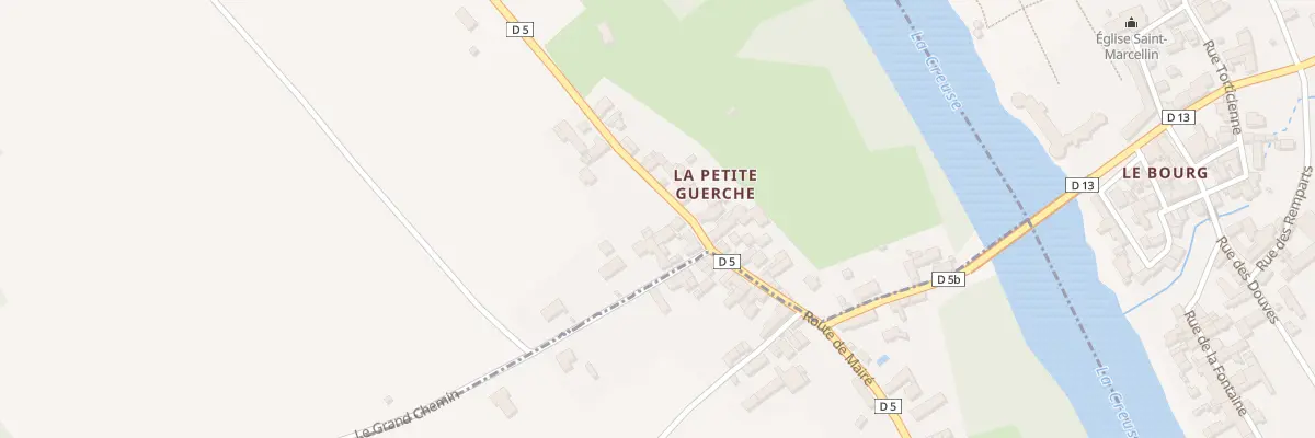 Plan du 6 La Petite Guerche à Leugny