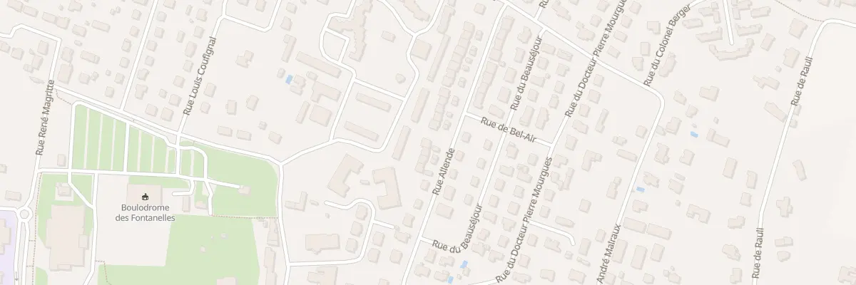 Plan du 25 Rue Allende à Villeneuve-sur-Lot