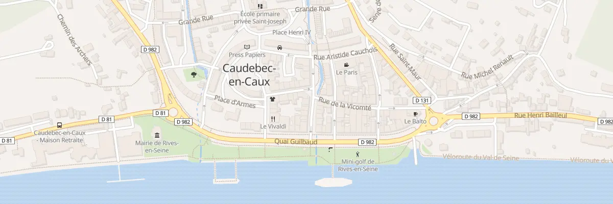 Plan du 11 Rue de la Boucherie à Rives-en-Seine