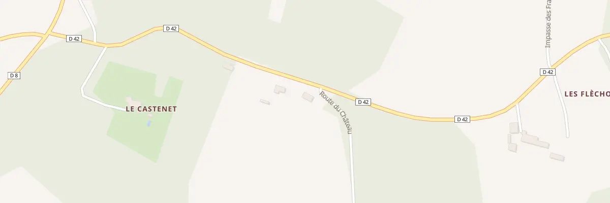 Plan du 66 Rte du Château à Saint-Michel-de-Villadeix