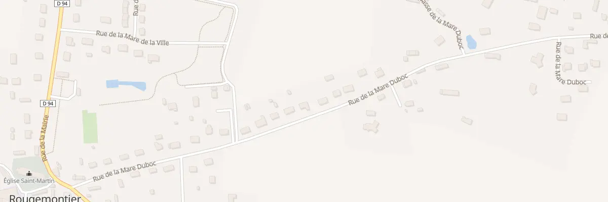 Plan du 35A Rue de la Mare Duboc à Rougemontier