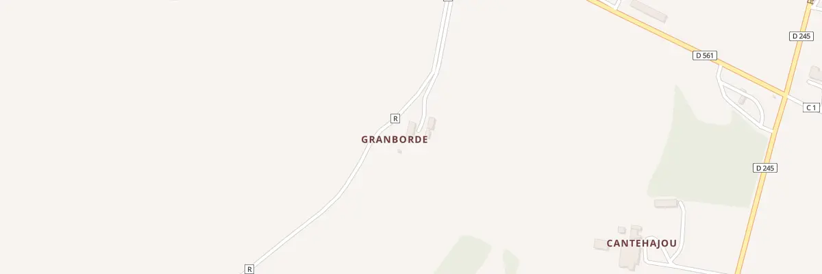 Plan du 808 Rte de Flamarens à Gimbrède