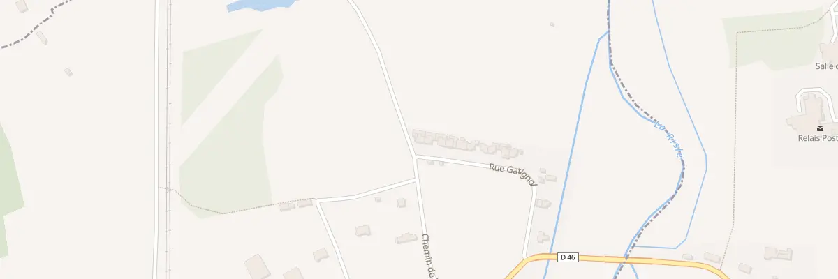 Plan du 58 Rue Gatignol à Serquigny