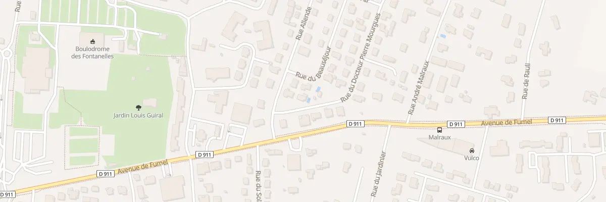 Plan du 3 Rue du Docteur Pierre Mourgues à Villeneuve-sur-Lot
