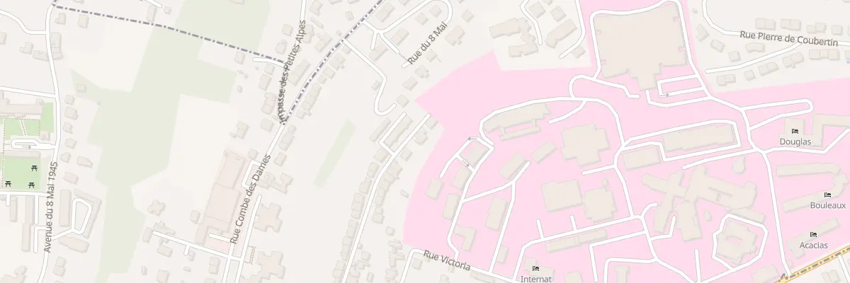 Plan du 120 Rue des Remparts à Périgueux