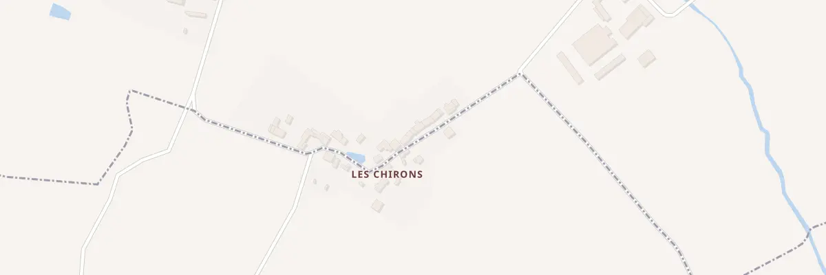 Plan du 15 Les Chirons à Lussac-les-Châteaux